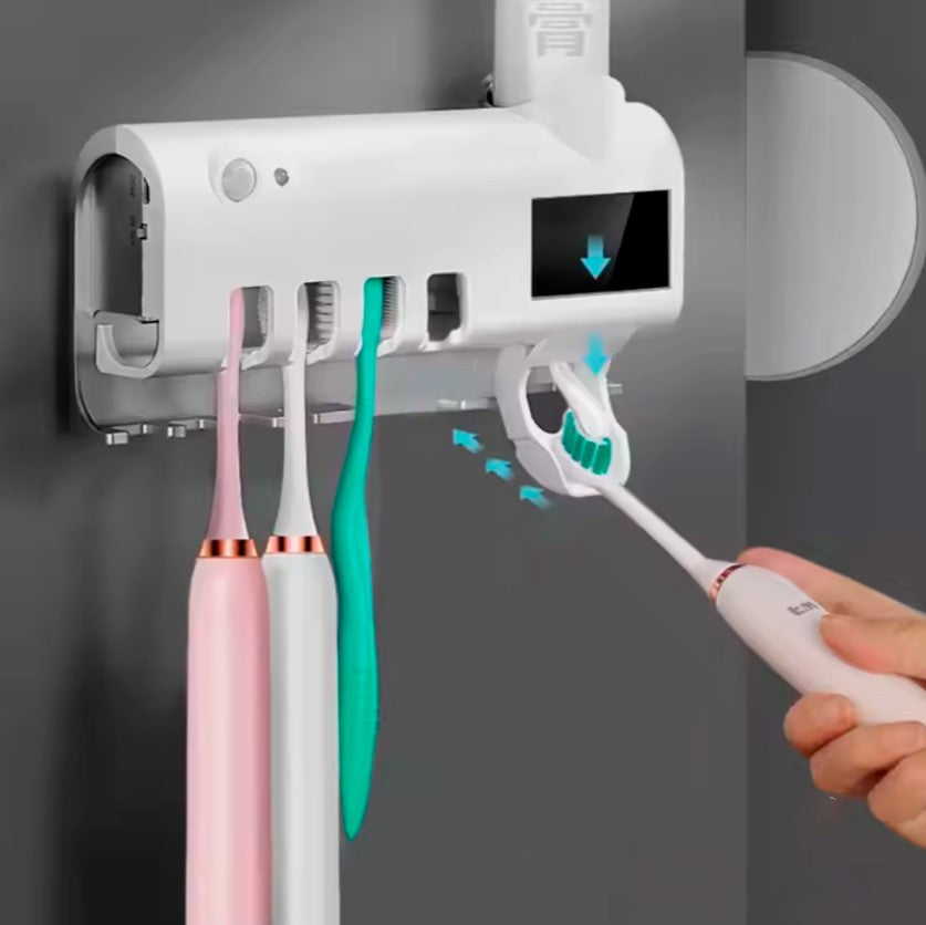 Soporte Cepillos Dispensador Crema Denta